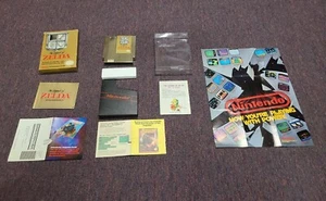 The Legend of Zelda (Nintendo Entertainment System, 1987) NES Complete in Box - Picture 1 of 12