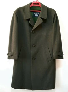 Vintage burberry Trenchcoat Wolle olivgrün Gr. 54 / L  - Bild 1 von 12