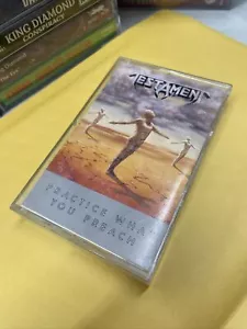 Practice What You Preach by Testament (Cassette, 1989, Megaforce Records) Metal - Picture 1 of 3