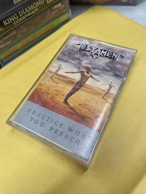Practice What You Preach by Testament (Cassette, 1989, Megaforce Records) Metal - Image 1 of 3