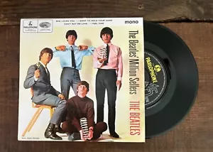 RARE BEATLES "MILLION SELLERS" EP W/PIC SLEEVE - Picture 1 of 2