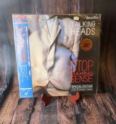 Talking Heads Stop Making Sense JAPAN Laser Disc LD SM037-3323 w/Insert Untested - Image 1 of 4