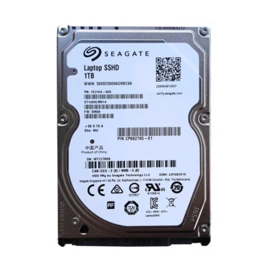 Seagate 1TB ST1000LM014 64MB SATA 2.5" HDD & SSD Solid State Hybrid Drive - Image 1 of 4