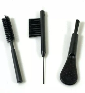 3 Pack Hearing Aid Cleaning Tools- Universal Cleaning Kit Brush battery pickup - Picture 1 of 10