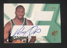 #292/800 KEDRICK BROWN RC JERSEY AUTO 2001-02 UPPER DECK SPX GREEN #103