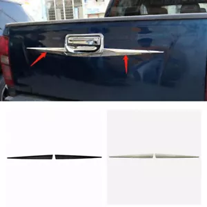 Polished Chrome ABS Car Rear Door Tailgate Cover Trim for Isuzu D-MAX 2021-2024 - Foto 1 di 3
