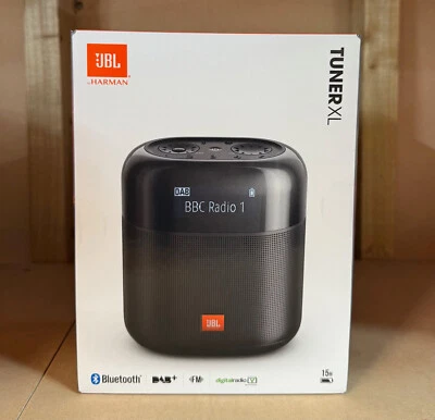 JBL Tuner XL DAB Portable Wireless Bluetooth Streaming Radio Tuner Player NEW - Image 1 of 4