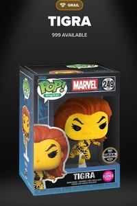 Funko Pop Marvel Digital Tigra 249 *PRESALE* Physical Pop - Bild 1 von 2