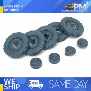 Pimp My Miniatures AFVs35-124 1/35 VW typ 82E Käfer road wheels weighted type 2 - Picture 1 of 2