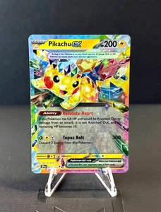 Pokémon SSP EN-Surging Sparks Pikachu ex 057 Double Rare - Picture 1 of 2