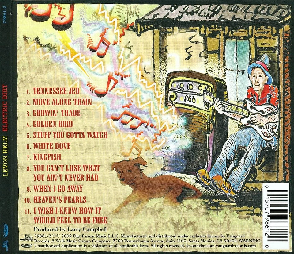 LEVON HELM - ELECTRIC DIRT [DIGIPAK] NEW CD - Image 1 of 1