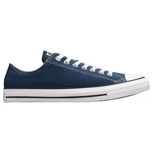 Zapatos unisex Converse Chuck Taylor All Star clásicos de caña baja azul marino de lona - Imagen 1 de 9