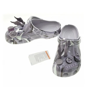 Crocs x CLOT Classic Clog Mauve Mist Size M8 W10 with Charms - Picture 1 of 3