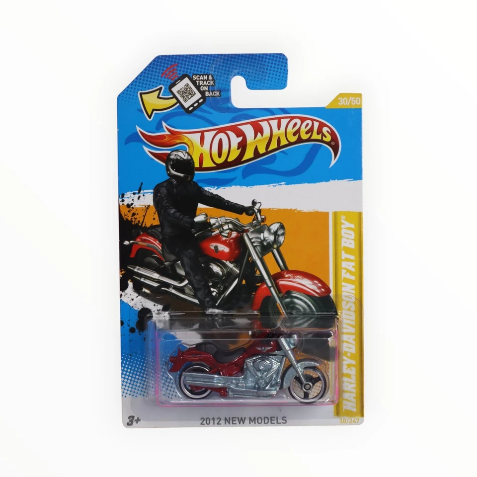 Hot Wheels Harley-davidson Fat Boy 2012 Models Malaysia