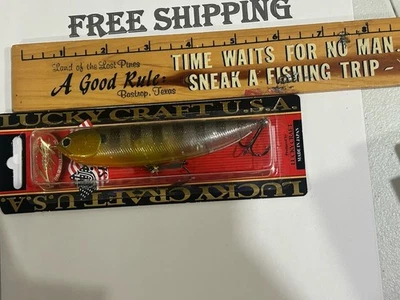 Lucky Craft Sammy 118 Topwater SEÑUELO DE PESCA 4 2/3" escamas escamas pez luna dorado Foto 1 de 3