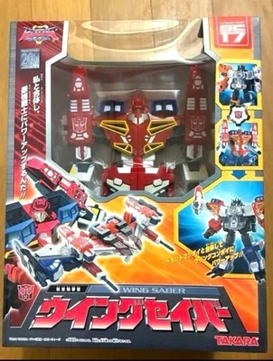 USED TAKARA Transformers Superlink Wing Saber Complete Energon SC-17 Figure - Image 1 of 3