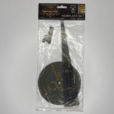Warmachine Template Set Circular Spray & Measuring Key - Image 1 of 4