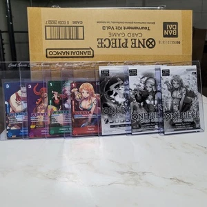 One Piece Tournament Kit Vol. 3 - Collector Bundle - Nami Jewelry Bonney WINNER - Picture 1 of 8