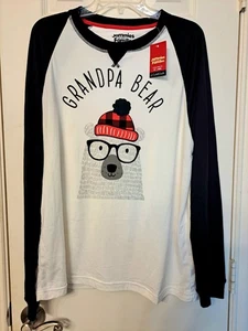 Pijama Cuddl Duds súper suave para hombre abuelo oso EXCELENTE de Jammies Families talla M nuevo con etiquetas - Imagen 1 de 6