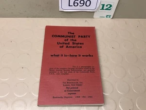 The Communist Party of the United States of America.  The Bookmailer.  1955 - Picture 1 of 3