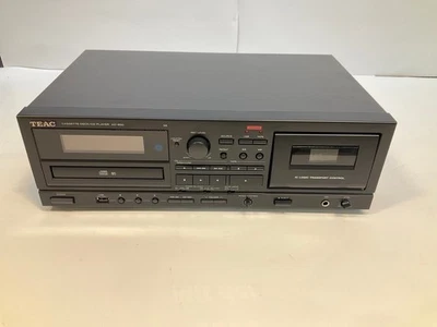 TEAC AD-850-SE CD- & Kassettenspieler mit USB, Schwarz 6#25135115 - Bild 1 von 4