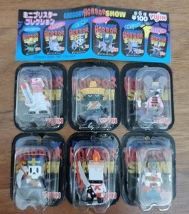 Gregory Horror Show figure mini doll Lot 6 rare retro game Japan hobby m628 - Picture 1 of 8