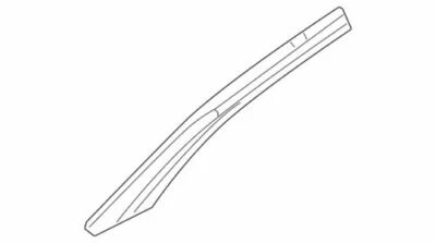 OEM NUEVO 06-09 Ford Lincoln MKZ Zephyr parabrisas pilar moldura 6H6Z-5403599-CAA Foto 1 de 2