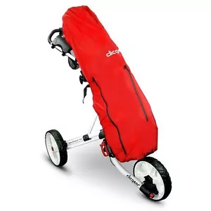 CLICGEAR OVERSIZE / WATERPROOF GOLF BAG RAIN COVER / GENUINE CLICGEAR / RED - Picture 1 of 1