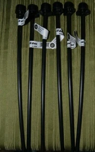 6 x Rain Bird 12" Poly Flex Riser - 1/2" MPT - Drip Irrigation - Picture 1 of 1