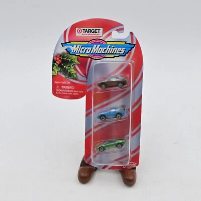 Paquete de 3 autos fundidos a presión Target Exclusive Micro Machines 1998 de colección Foto 1 de 4