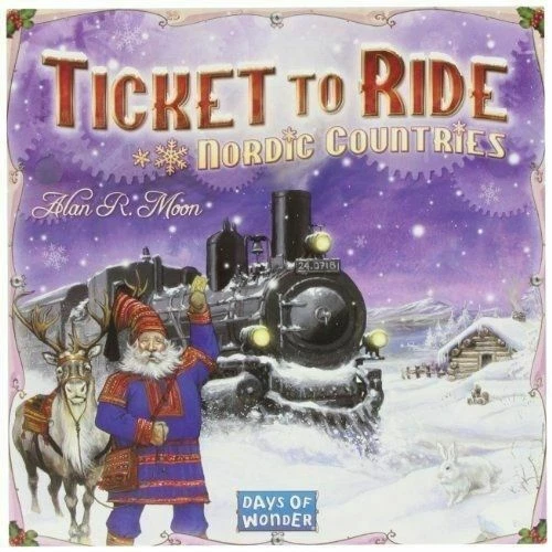 Days of Wonder Ticket to Ride Nordic Countries Board Game