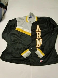 Vintage Champion Polyester US Army Warm up Coat Size XL Made in the USA - Picture 1 of 10