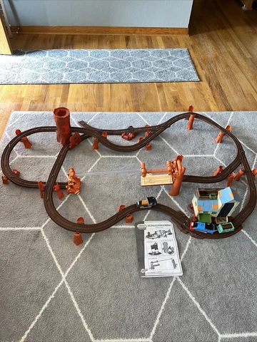 ZIP ZOOM LOGGING ADVENTURE TRACKMASTER THOMAS FRIENDS TRAIN SET MISTY ISLAND! Cover