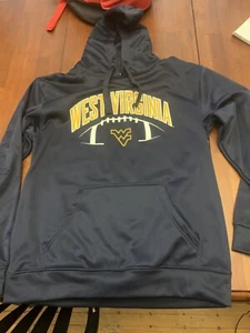 West Virginia Mountaineers Football Hoodie M - Picture 1 of 2