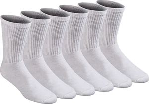 Men'S All Purpose Cushion Crew Socks, Available in M-XL (6, 12 Pairs) - Picture 1 of 4