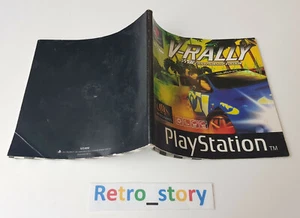 Sony Playstation PS1 - V-Rally - Notice / Instruction Manual - Picture 1 of 1