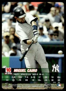 2005 MLB SHOWDOWN BASEBALL BREAK SET MIGUEL CAIRO - Picture 1 of 2