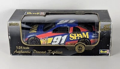 Revell Nascar 1:24 Die Cast Mike Wallace #91 Spam Chevrolet 1997 Monte Carlo G25 - Image 1 of 4