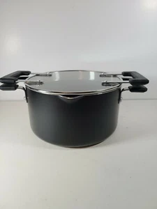 Farberware Black Coated Stainless Steel 2 Quart Saucepan W/ Lid. - Picture 1 of 8
