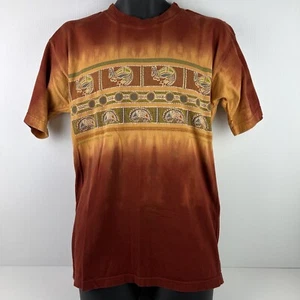 Vintage Indigenous Dreamings Made in Australia Aboriginal Artwork Graphic Shirt - Picture 1 of 8