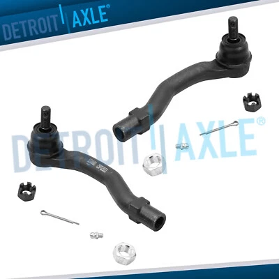 Pair Front Outer Tie Rod Ends for 2002-2003 Lexus ES300 Toyota Camry Highlander - Image 1 of 4
