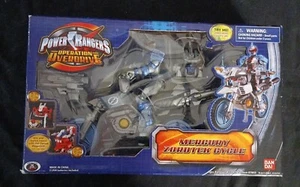 Power Rangers Operation Overdrive Mercury 5" Ranger Leuchtturm Zord Kopf W Zyklus - Bild 1 von 6