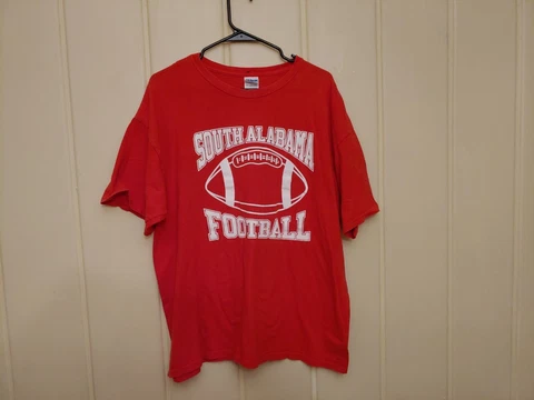 Gildan South Alabama Football T Shirt Size XL Cover