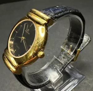 Vintage Women's Ted Lapidus Analog Watch - Untested May Need Battery/Repair - Picture 1 of 7