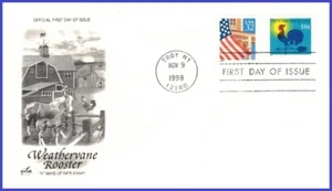 USA4 #3257 U/A ARTCRAFT FDC Weather Vane - Imagen 1 de 1