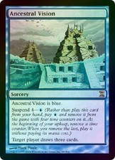 Ancestral Vision - Foil New MTG Time Spiral Magic 2B3