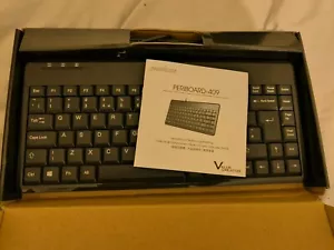 Perixx PERIBOARD-409 Wired USB Mini Keyboard, Black, UK Layout BOXED FREE POST - Picture 1 of 4