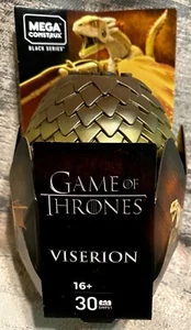 VISERION Mega Construx Serie Negra - Juego de Tronos Huevo de Dragón NUEVO en Caja NUEVO EN CAJA - Imagen 1 de 2