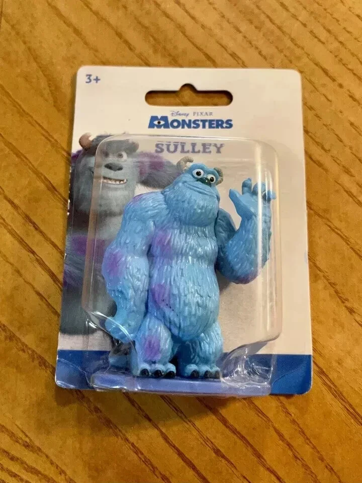 Monsters Inc. Disney Pixar Set of 4 Mattel Cake Toppers Mini Figures 2019