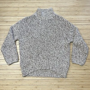 MASSIMO DUTTI Womens Turtle Neck Sweater Medium 10% Aplaca Wool 3/4 Sleeve - Picture 1 of 9